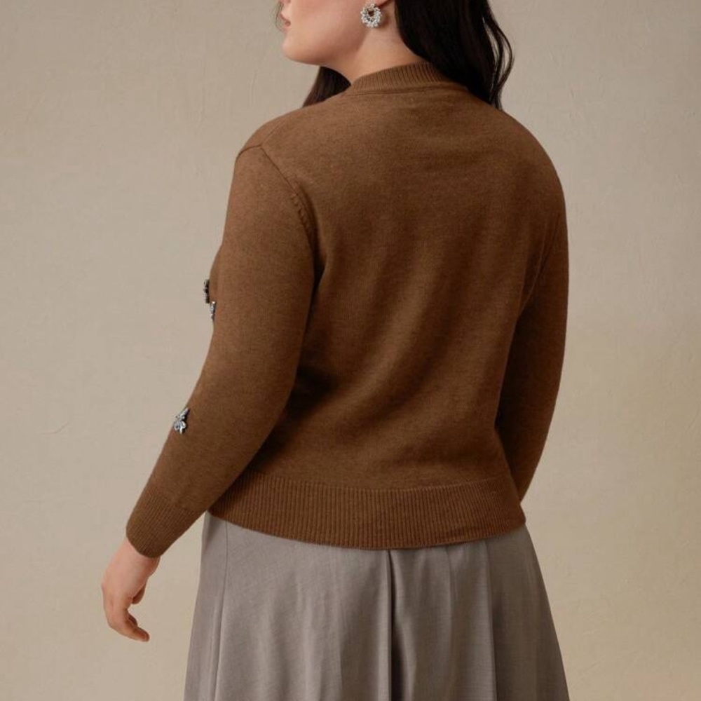 🤎 PLUS Embellished Sweater 🤎 - Picture 4 of 6